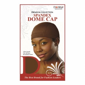 Donna Spandex Dome Cap Assorted #22216