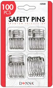 Donna Safety Pins 100pc #2500