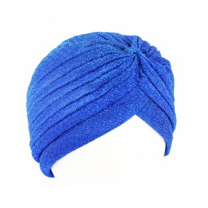 Donna Glitter Spandex Turban #33002 - Assorted Color Donna Glitter Spandex Turban #33002 - Assorted Color