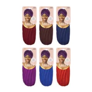 Donna Spandex Turban #33010 - Assorted Colors