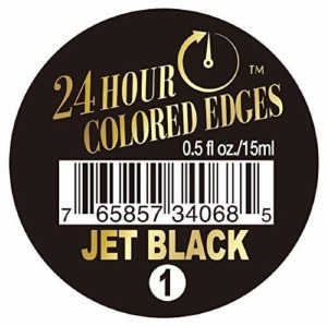 Ebin 24 Hour Colored Edges #1 Jet Black