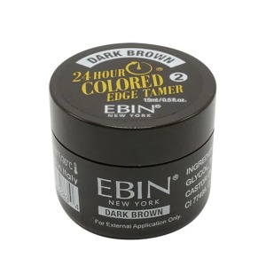 EBIN 24HR Colored Edge Tamer 0.5oz #2 - Dark Brown