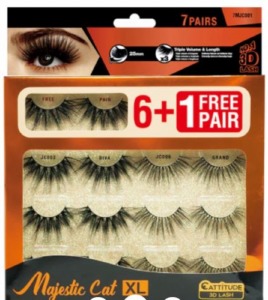 7 Pairs Mega Lash - Majestic Cat