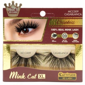 Countess Mink Cat 25mm 3D Lashes - Casablanca