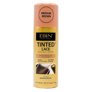 EBIN Tinted Lace Aerosol Spray 2.7oz - Medium Brown