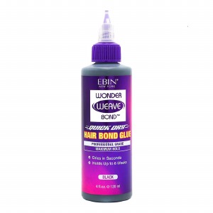 EBIN Wonder Weave Bond Hair Bond Glue 4oz - Black