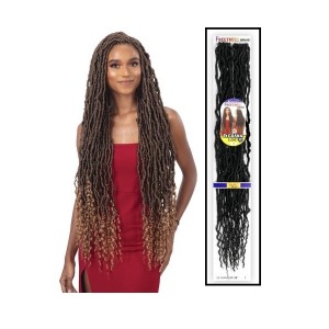 FreeTress Braid 2x Ghana Loc 30 Inch - # 1