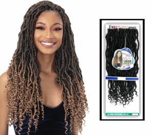 FreeTress Braid 3x Nikki Gorgeous Loc 18 Inch - # T27