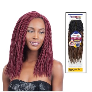 FreeTress Braid 81S Senegal Twist 12 Inch - # 1B