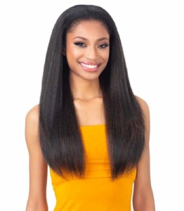 Freetress Drawstring Full Cap Wig Natural Pressed Yaky - # OP4/30