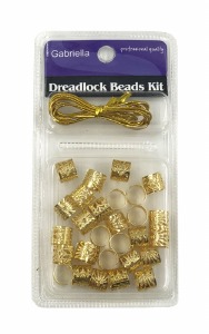 Gabriella Filigree Set Gold Dreadlock Beads Kit #GFGST034GO