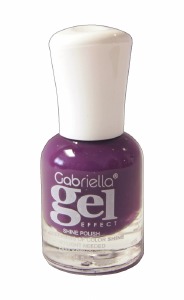 Gabriella Gel Type Nail Polish #ING014 Purple Grape