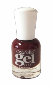 Gabriella Gel Type Nail Polish #ING034 Cherry Cola