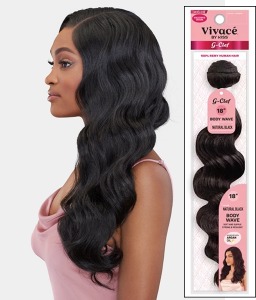 G Clef Bundle Hair - Body Wave 18 Inch - # NATURAL BLACK