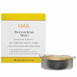 Gigi Natural Sensitive Tweezeless Wax Facial Hair Remover for Sensitive Skin 1oz 1pk