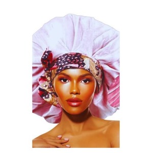 Glam Jumbo Velvet Tie Satin Edge Bonnet #26340 - Assorted Color