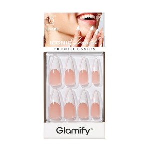 Glamify Iconic French Press on Nails #NTIF08 - Stiletto X-Long Glamify Iconic French Press on Nails #NTIF08 - Stiletto X-Long