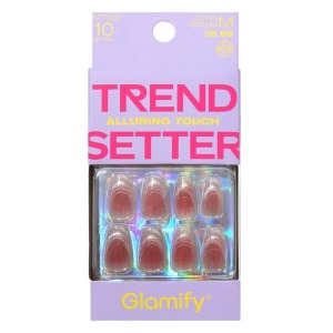 Glamify Trendsetter Press on Nails #NTTS02 - Coffin Medium Glamify Trendsetter Press on Nails #NTTS02 - Coffin Medium