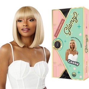Glamzy HD Lace Crown Wig - CASSY - # ASH BLUE Glamzy HD Lace Crown Wig - CASSY - # ASH BLUE