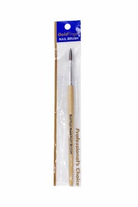 Goldenfinger Round Acrylic Nail Brush GB01