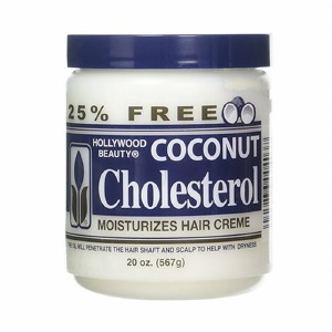 Hollywood Beauty Coconut Cholesterol Hair Creme 20oz