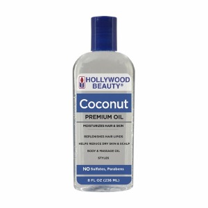 Hollywood Beauty Coconut Oil 8oz