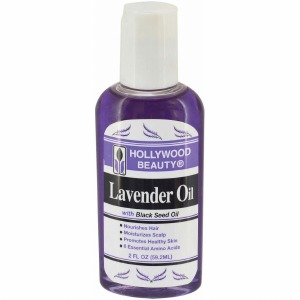 Hollywood Beauty Lavender Oil with Black Seed Oil 2oz