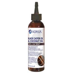 Isoplus Black Castor Oil & Coconut Oil Hair & Scalp Therapy 4oz