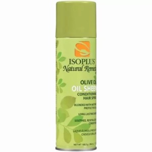 Isoplus Natural Remedy Olive Oil Sheen Conditioning Hair Spray 7oz