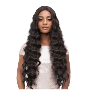 Synthetic Hair Extended Lace Part Wig - JULIANA - # 1