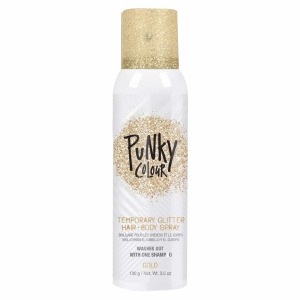 Jerome Russell Temporary Glitter Hair & Body Spray 3.5oz - Gold