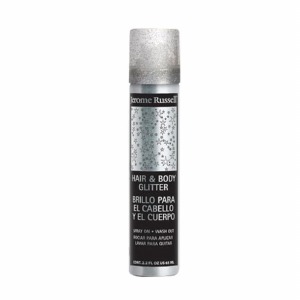 Jerome Russell Temporary Hair Color Spray Glitter Silver 2.2oz