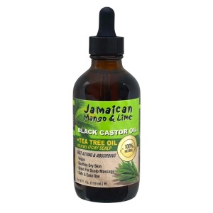 Jamaican Black Castor Oil with Tea Tree 4oz