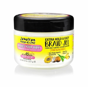 Jamaican Mango & Lime Extra Hold & Easy Braid Jel 8oz