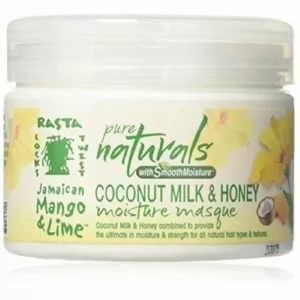 Jamaican Mango & Lime Pure Natural Coconut Milk and Honey Hair Masque 12oz