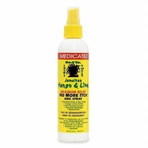 Jamaican Mango & Lime No More Itch Medicated Gro Spray 8oz