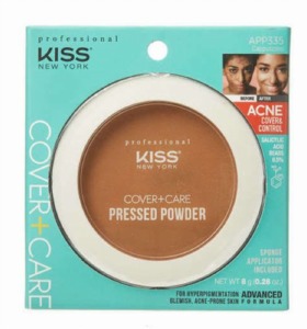 Kiss New York Professional Cover+Care Pressed Powder APP335 - Cappuccino