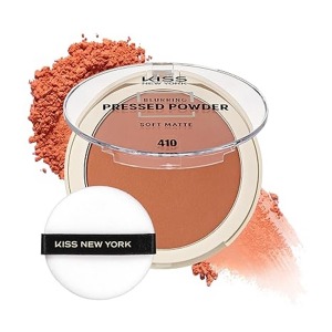 Kiss Blurring Soft Matte Pressed Powder #CPP410 - Deep Honey