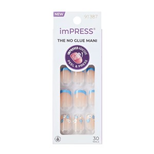 KISS imPRESS Press On Fake Nails #IFM01 - Snooze