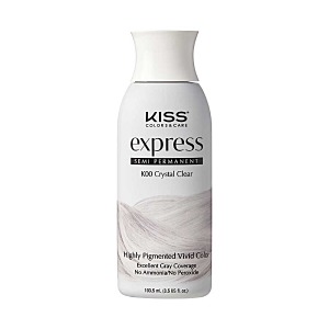 Kiss Express Color Semi-Permanent Hair Color - Crystal Clear #K00