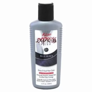 Kiss Express Color Semi Permanent Hair Color - Blue Black #K97