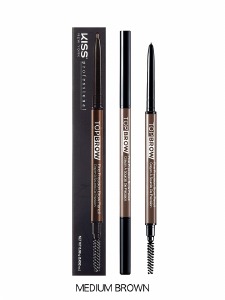 Kiss Professional Top Brown Fine Precision Pencil Warm Medium Brown #KBPP03