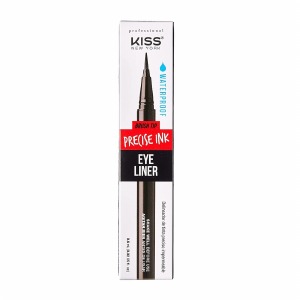 Kiss New York Brush-Tip Precise Ink Waterproof Eyeliner #KE01