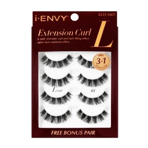 Kiss i-Envy Extension Curl L Eyelashes #KLECM07