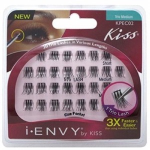 Kiss i-Envy Trio Lashes Medium KPEC02