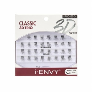 Kiss i-Envy Trio Lashes Classic 3D Medium KPEC02DD Kiss i-Envy Trio Lashes Classic 3D Medium KPEC02DD