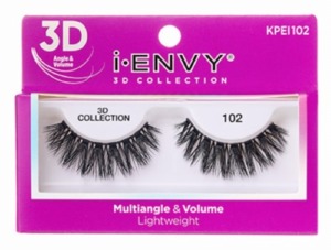 Kiss I Envy 3D Eyelashes Multi-Angle & Volume Lightweight Collection #KPEI102