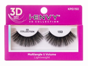 Kiss I Envy 3D Eyelashes Multi-Angle & Volume Lightweight Collection #KPEI150