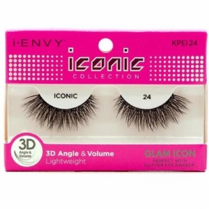 Kiss i-Envy 3D Eyelashes Glam Icon Collection 24 KPEI24