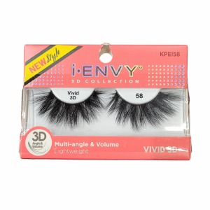 Kiss I Envy 3D Eyelashes Vivid 3D Collection #KPEI58